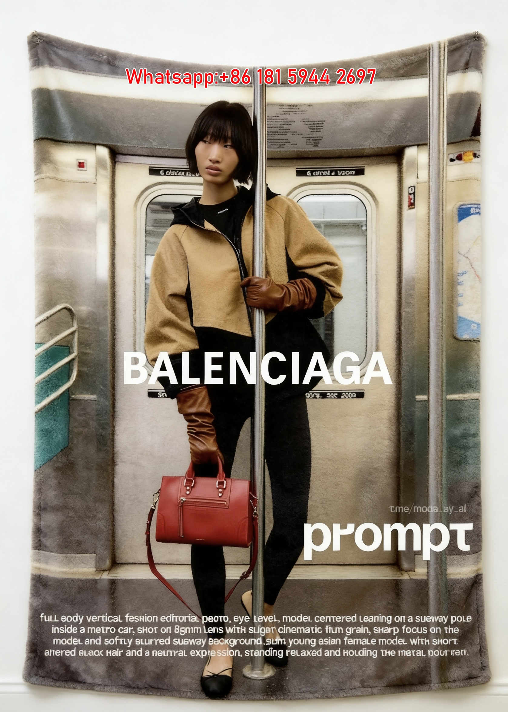 Balenciaga Fashion Print Flannel Fleece Throw Blanket for Sofa BA338